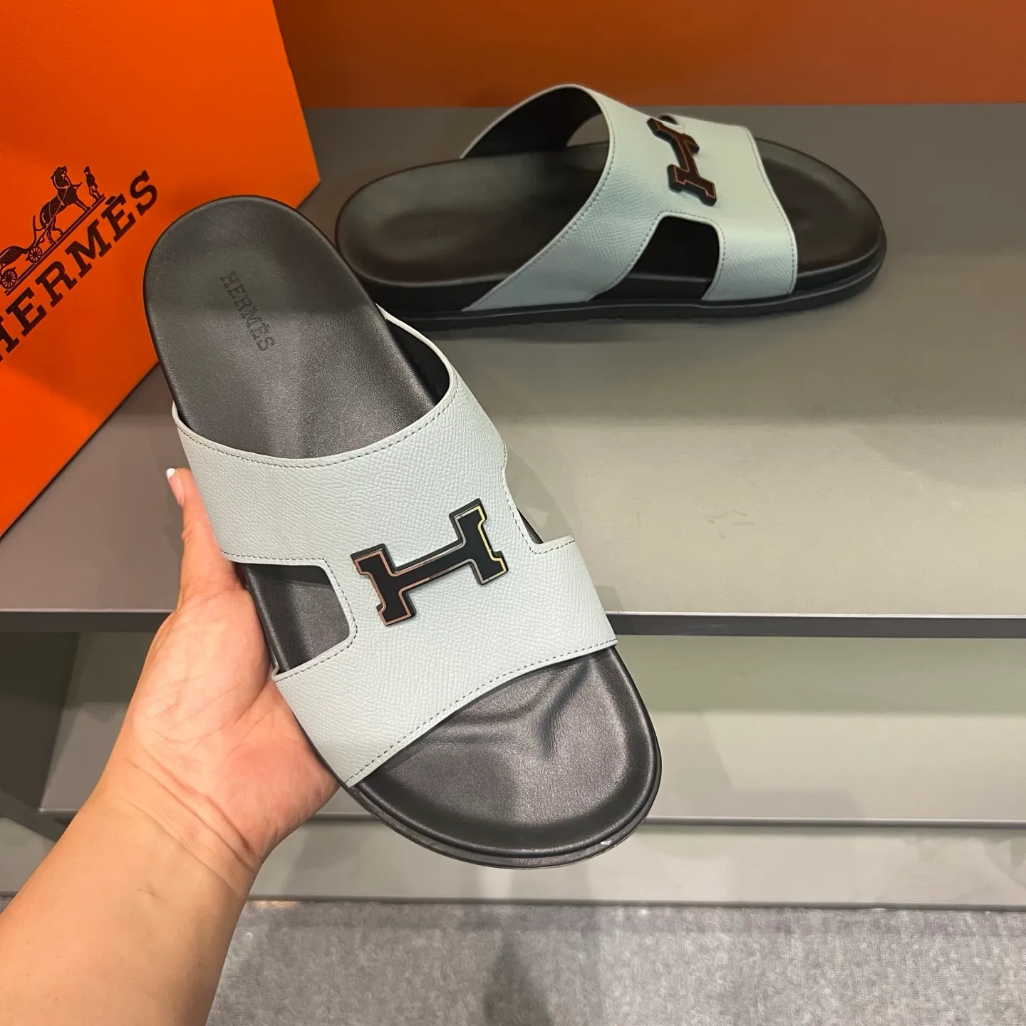 Men's shoes 💰300, size 38-45, the new 2014 summer Hermes shoes are the same as the original ones, handmade by masters! ❥High-end customization, exclusive products, the highest version in the industry⚠❥Using: Hermers upper: (pursuing top walking comfort) ✨Top quality on sale━━━━Hermes━━━━━